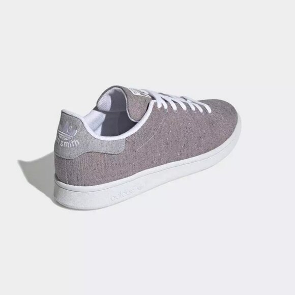 adidas Stan Smith Tennis Sneaker Recycled Textile MORPHLON® GY5460 Purple Grey - Picture 10 of 12